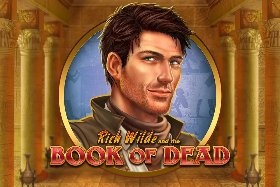 Book of Dead սլոթ խաղը Play'n GO-ից՝ Rich Wilde-ի և եգիպտական տաճարի պատկերով